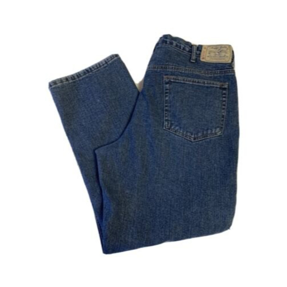 Redhead Men's Fleece Lined Hunting Winter Denim Blue Jeans 40 X 29 - Picture 1 of 11